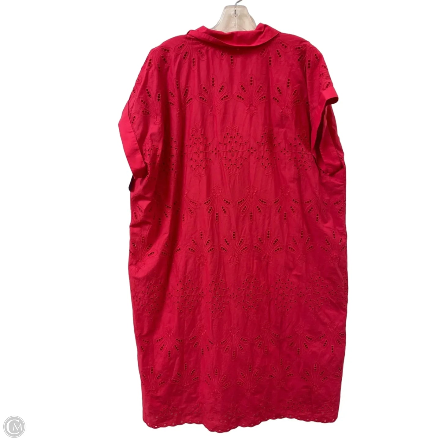 Dress Casual Midi By Talbots In Pink, Size: 2x
