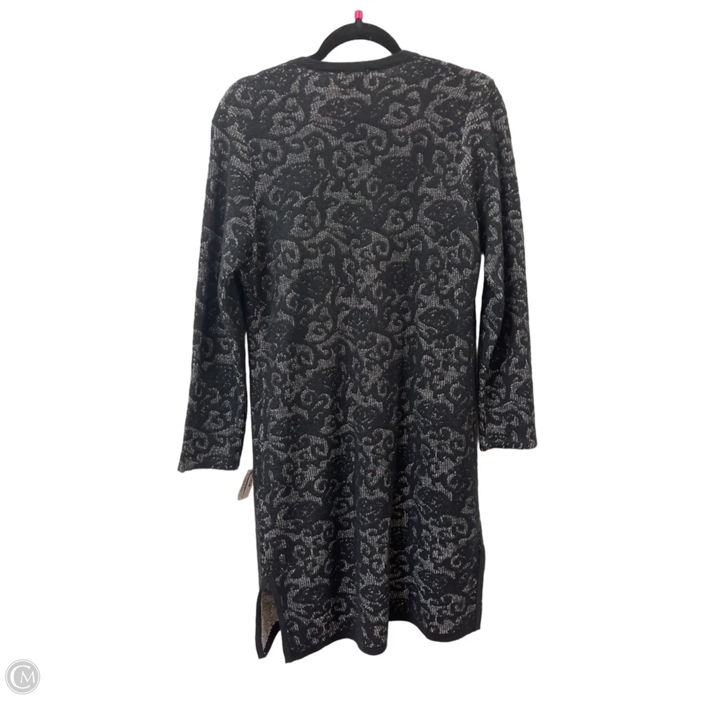 Sweater Cardigan By Chicos In Black, Size: M