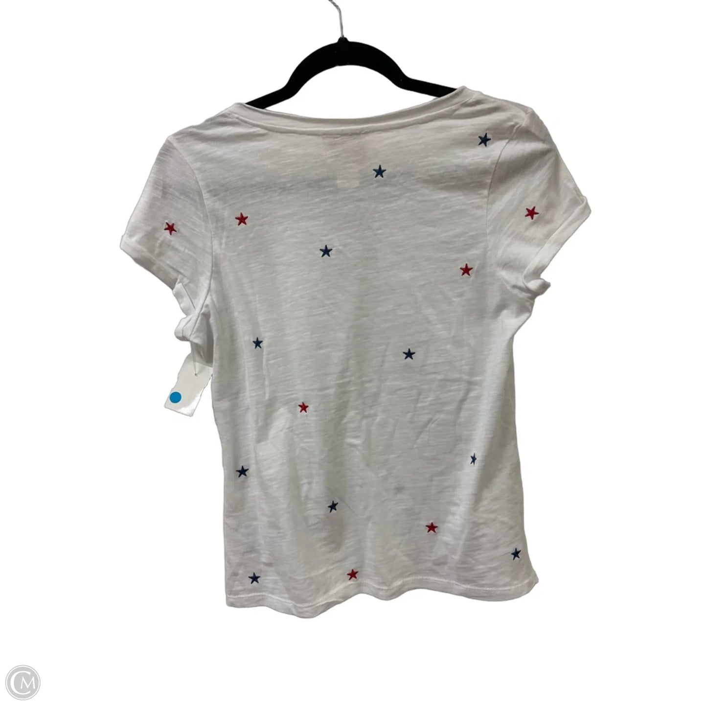 Top Short Sleeve By Cynthia Rowley In White, Size: S