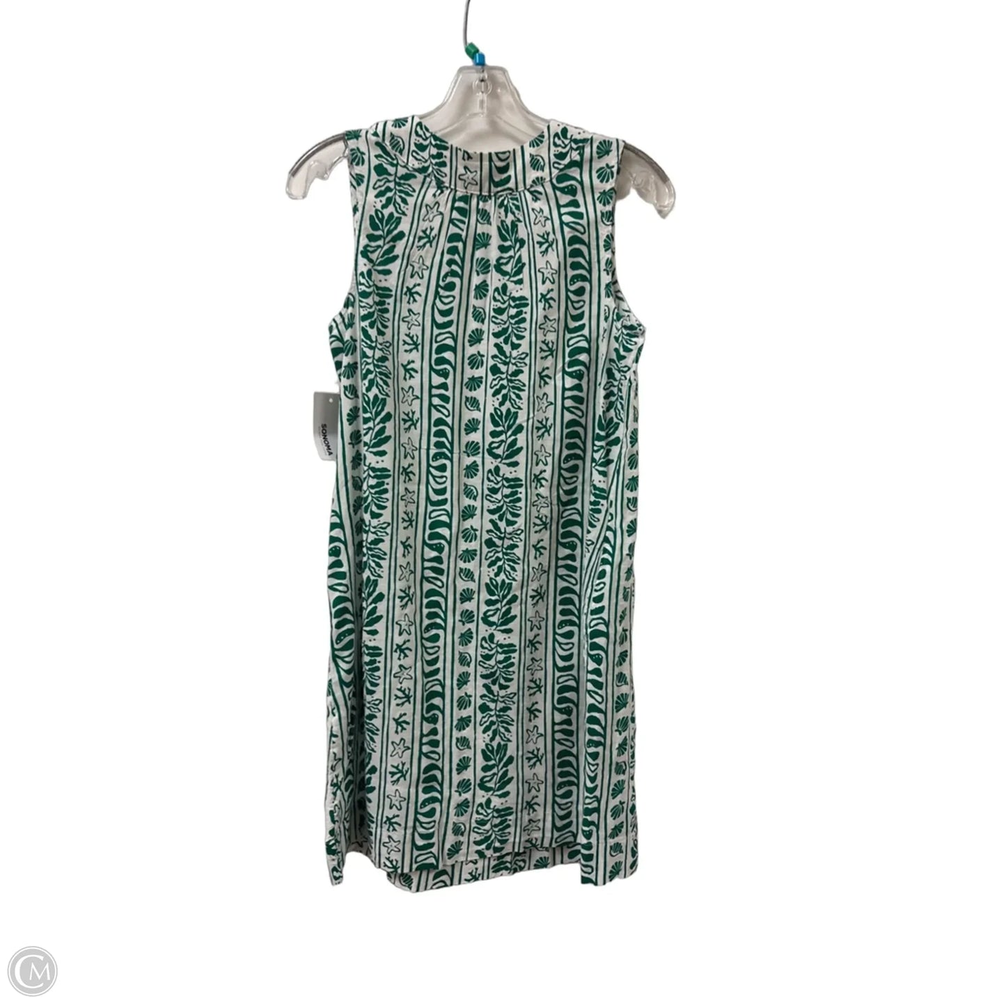Dress Casual Midi By Sonoma In Green, Size: Sp