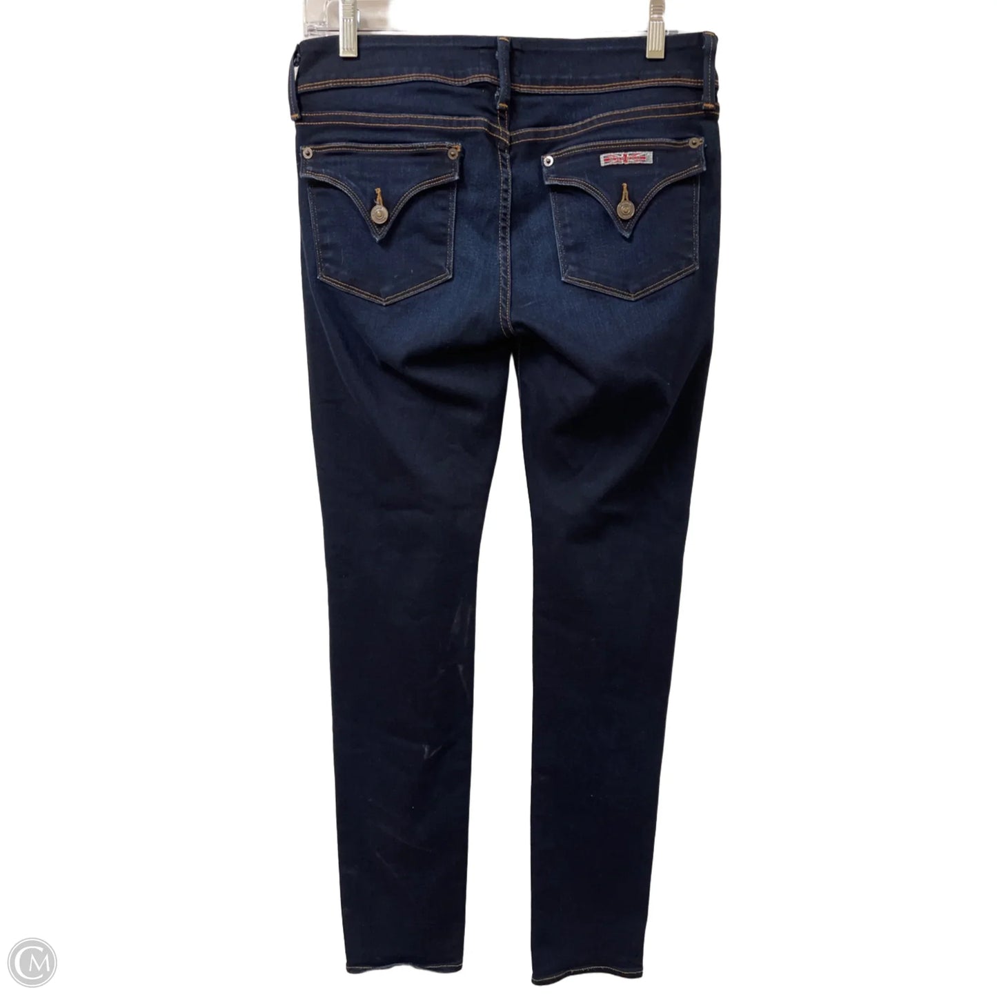 Jeans Skinny By Hudson In Blue Denim, Size: 8