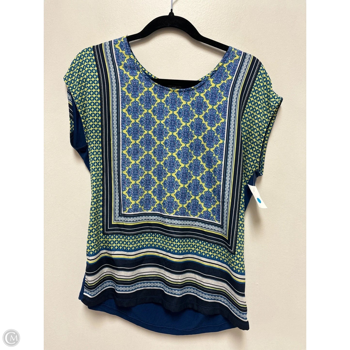 Top Sleeveless By Limited In Blue, Size: S