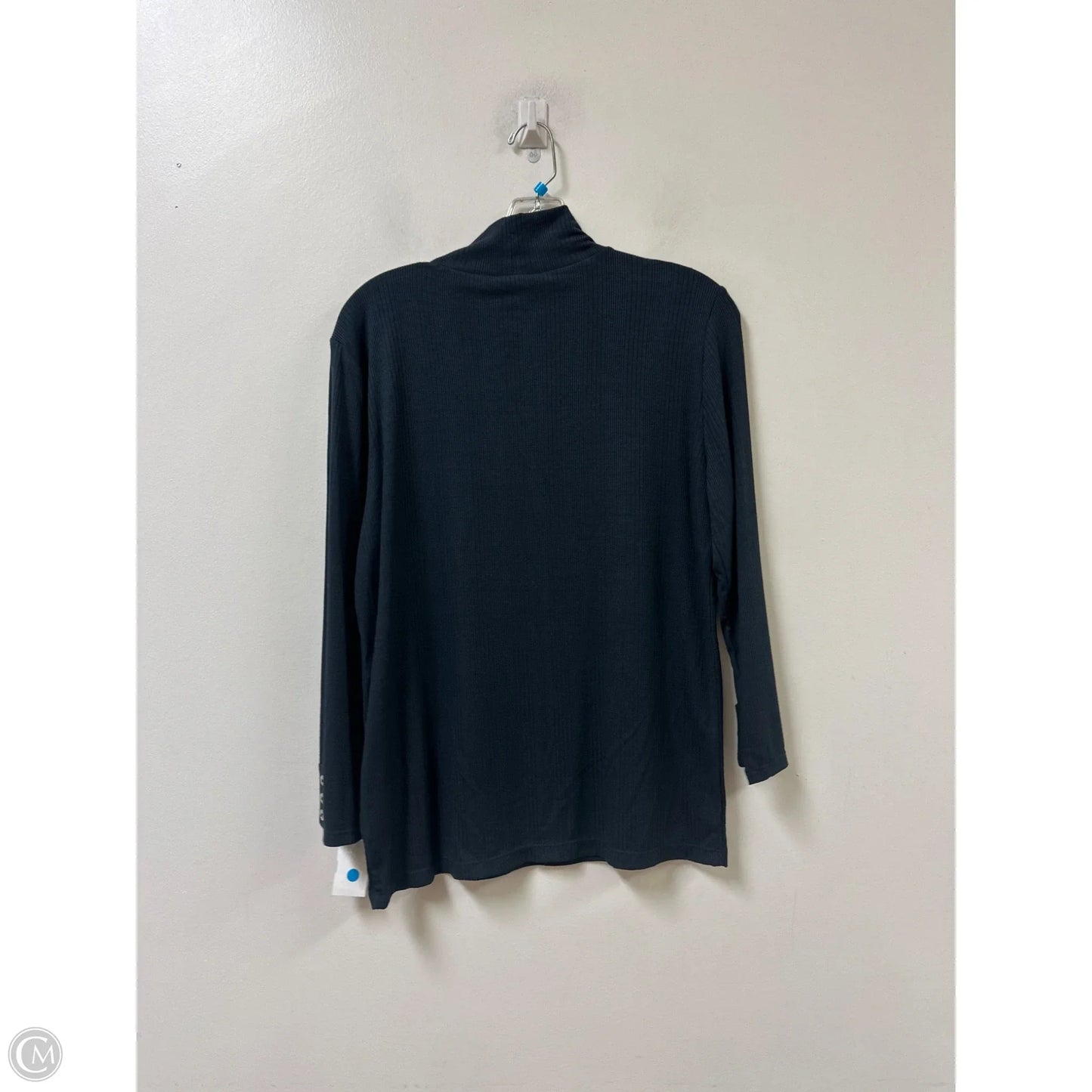 Top Long Sleeve By Tommy Hilfiger In Navy, Size: L