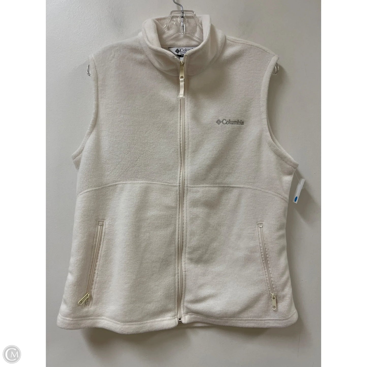 Vest Fleece By Columbia In Cream, Size: L