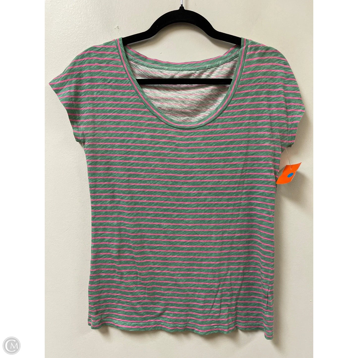 Top Short Sleeve Basic By J. Crew In Green, Size: S
