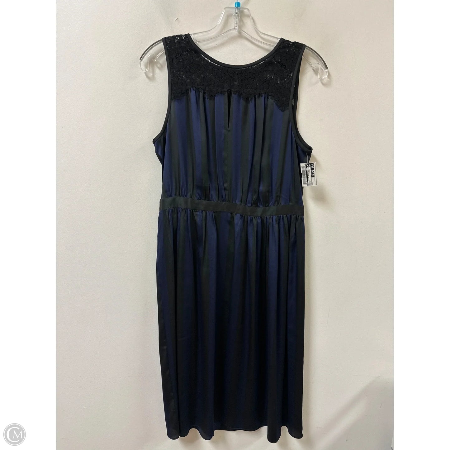 Dress Casual Midi By Loft In Purple, Size: S