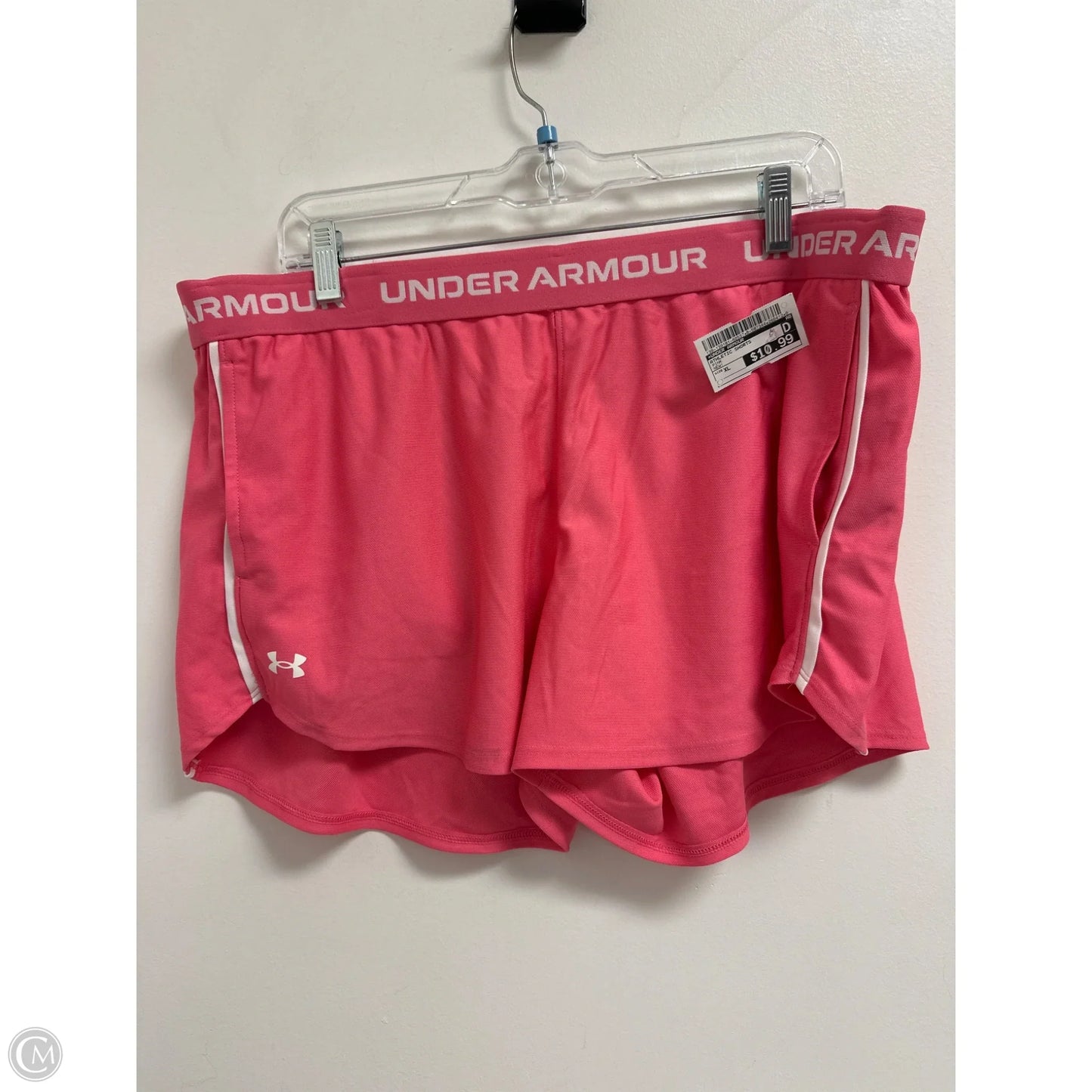 Athletic Shorts By Under Armour In Pink, Size: Xl