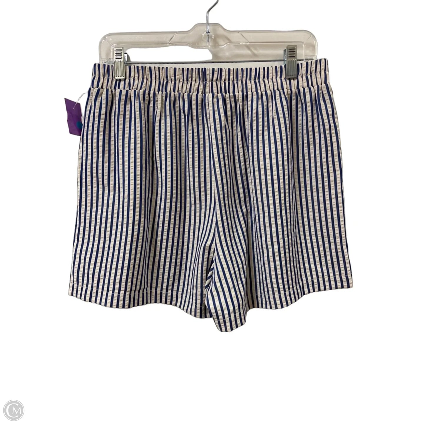 Shorts By Clothes Mentor In Blue & Cream, Size: 12