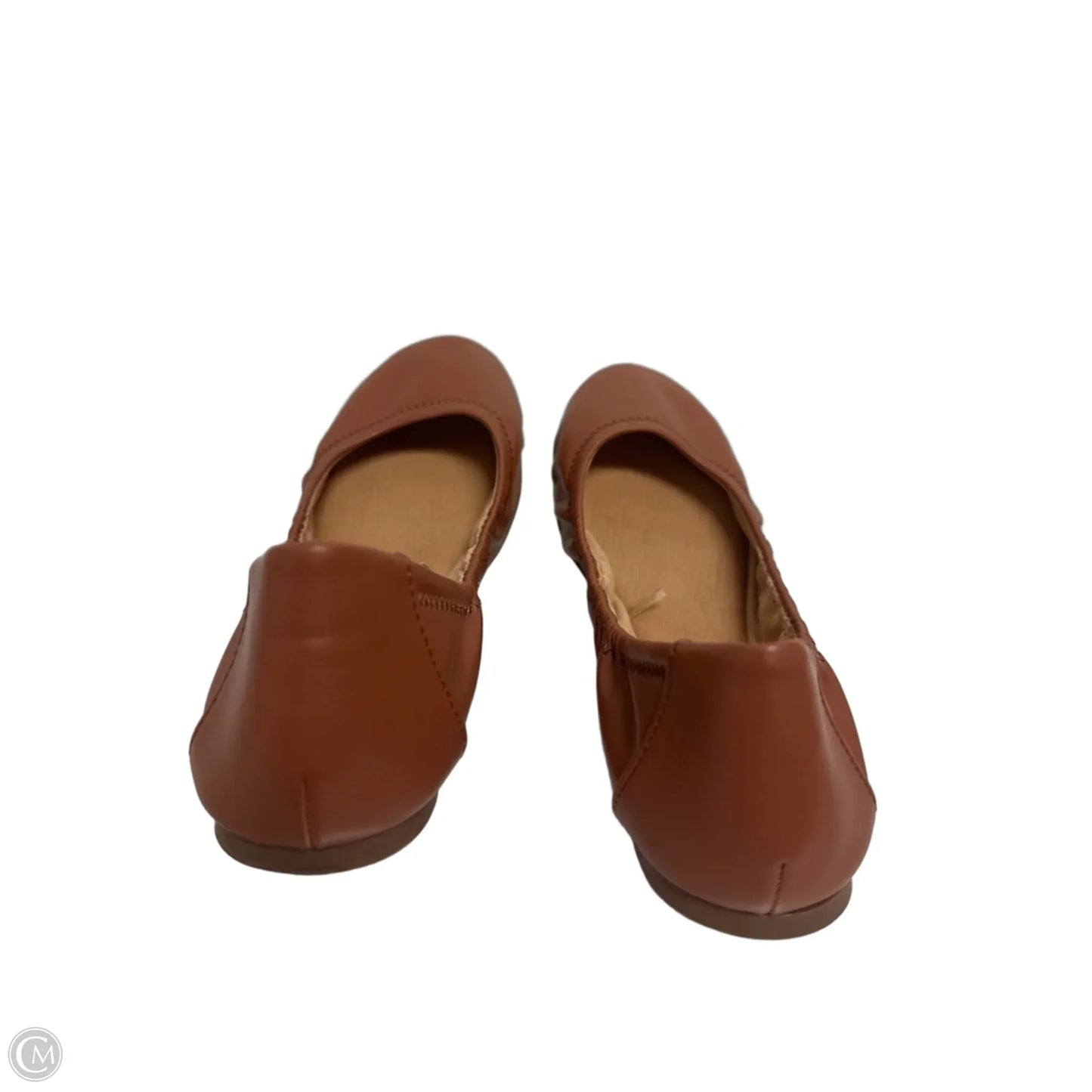 Shoes Flats By Time And Tru In Brown, Size: 10