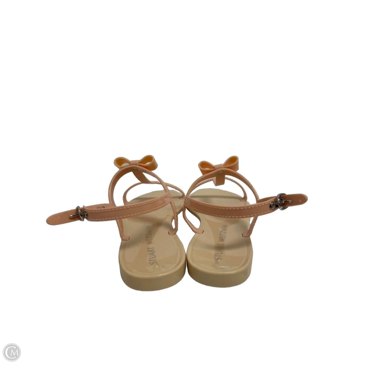 Sandals Designer By Stuart Weitzman In Cream, Size: 11