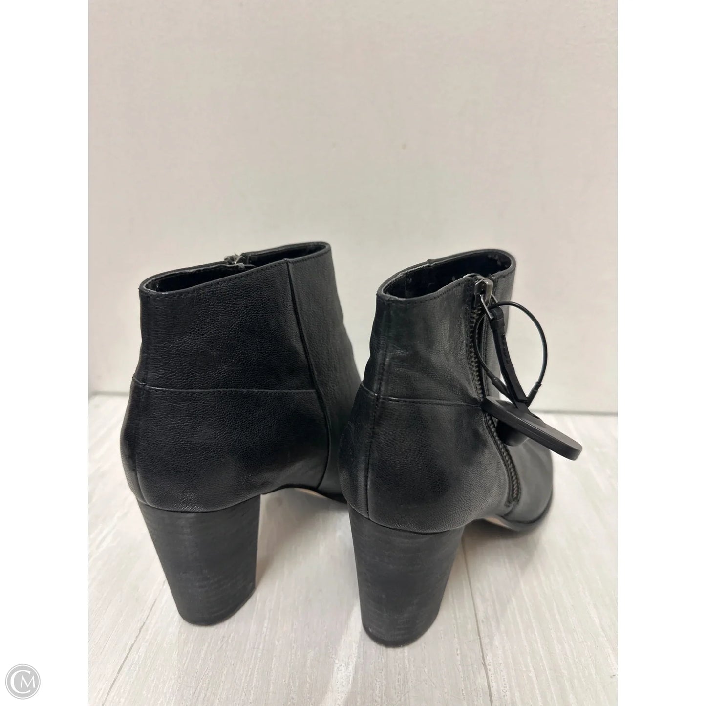 Boots Ankle Heels By Cole-haan In Black, Size: 9