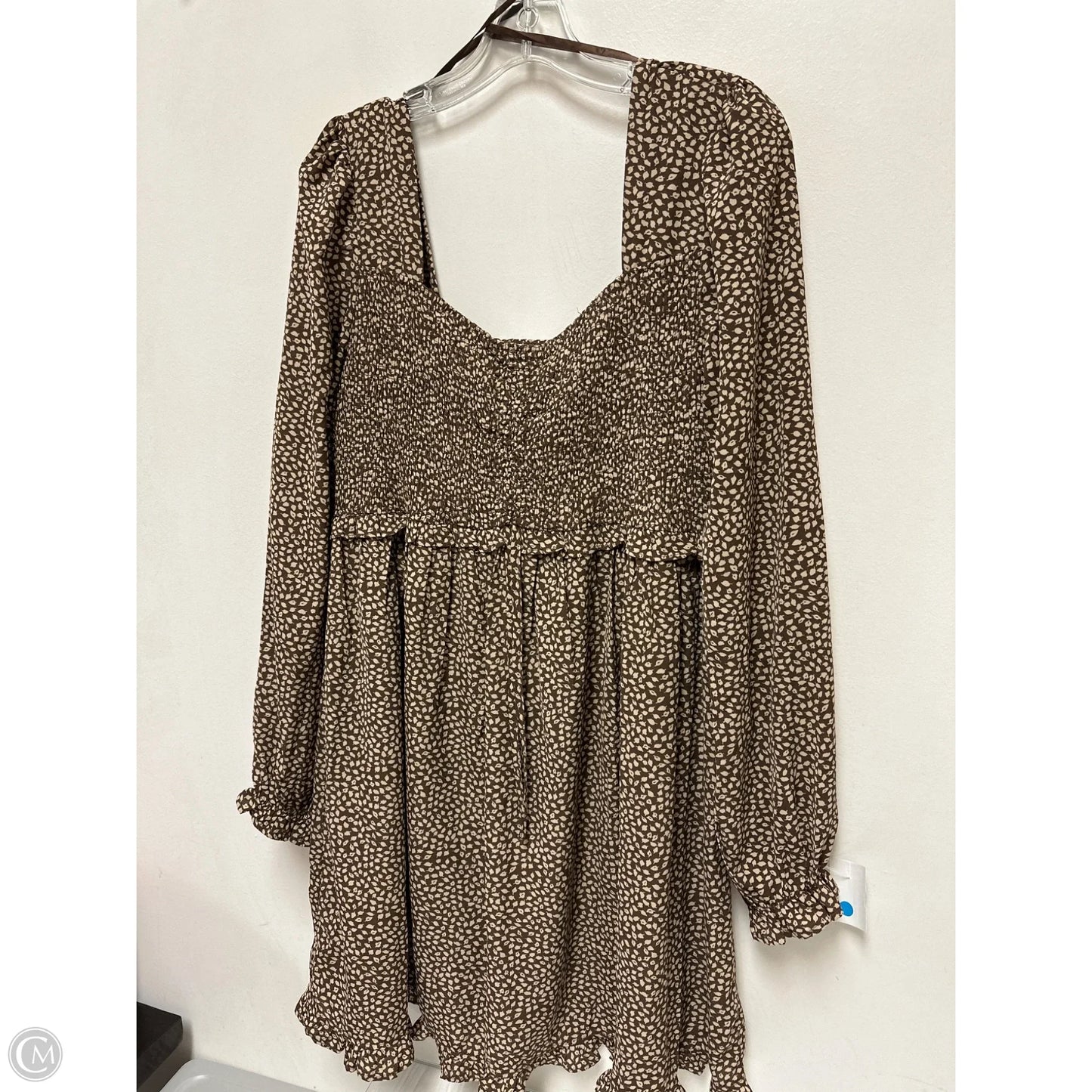 Dress Casual Short By She + Sky In Brown, Size: L