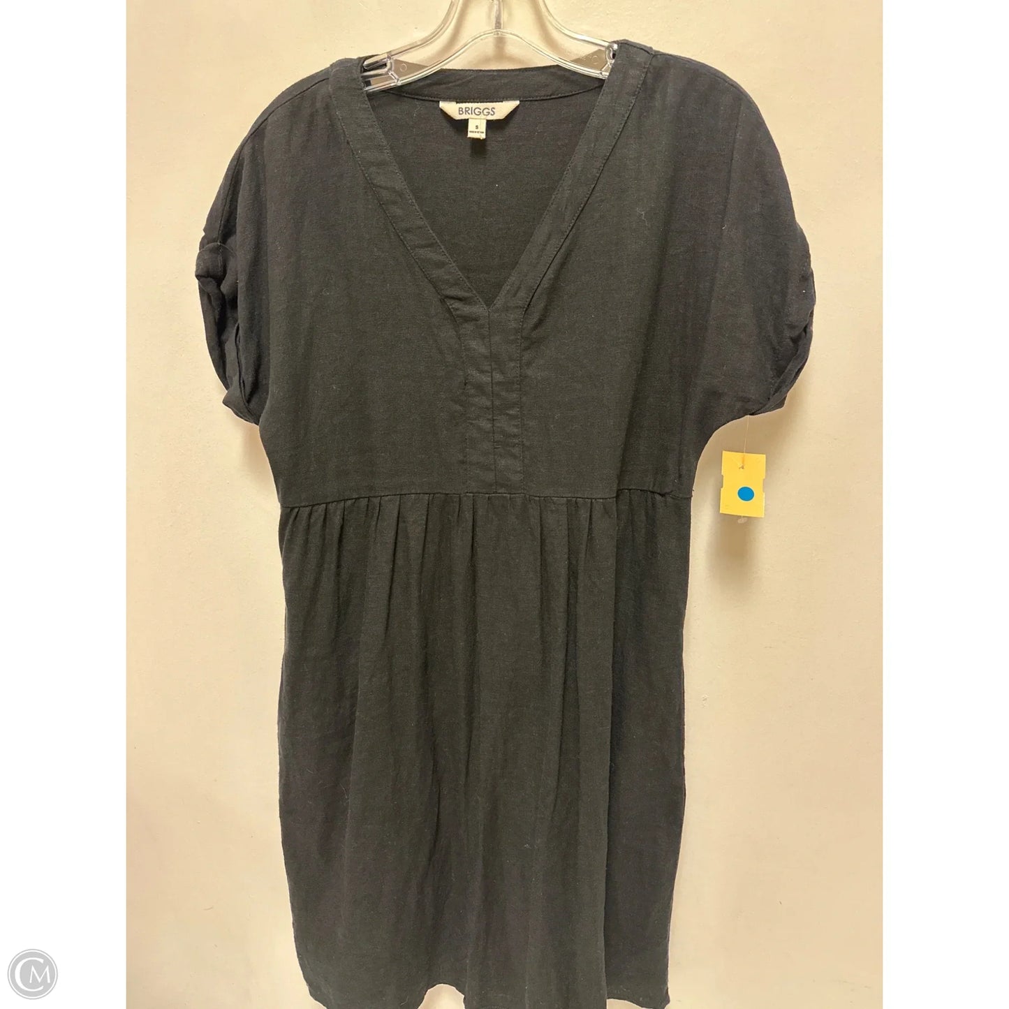 Dress Casual Midi By Briggs In Black, Size: S