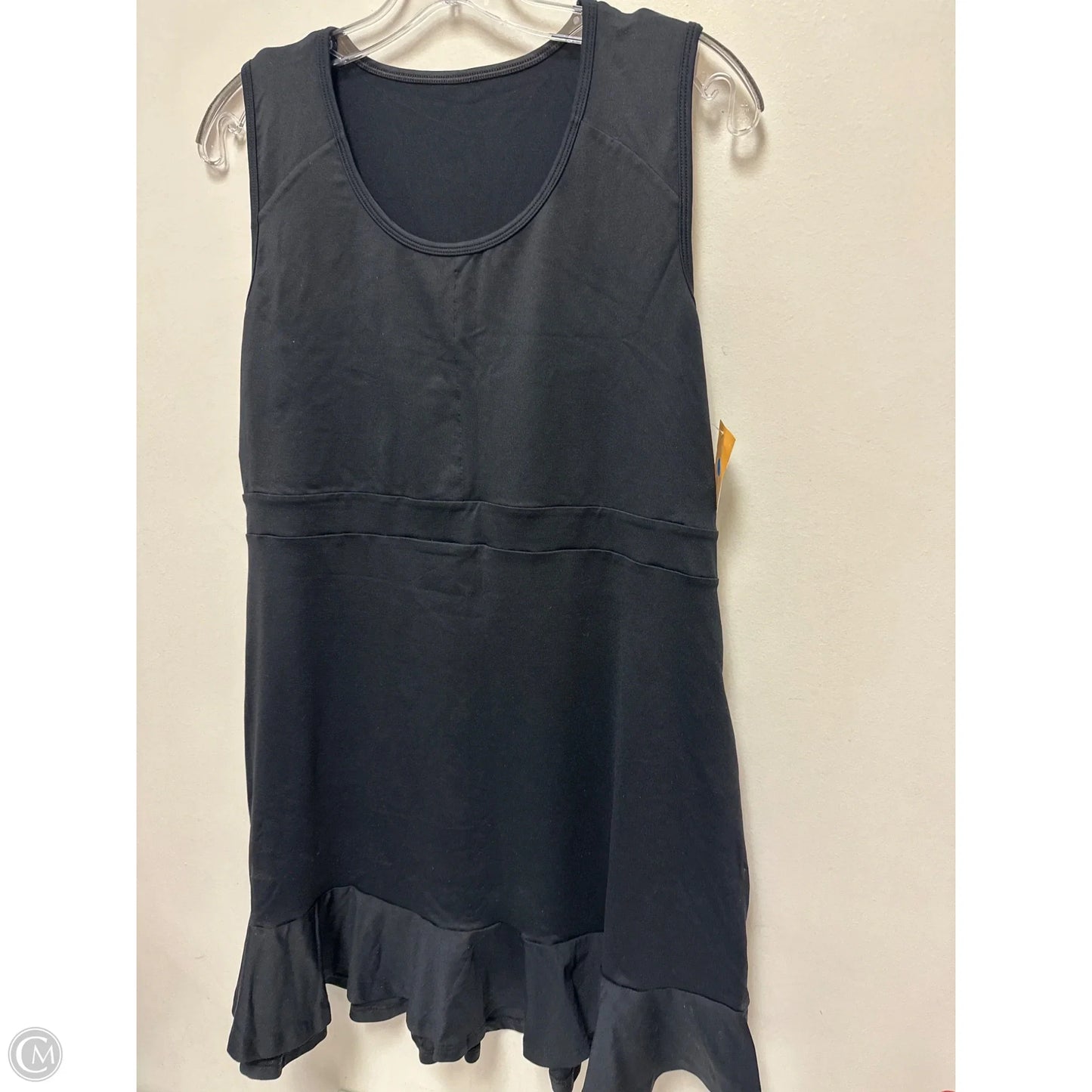 Athletic Dress By Clothes Mentor In Black, Size: Xl