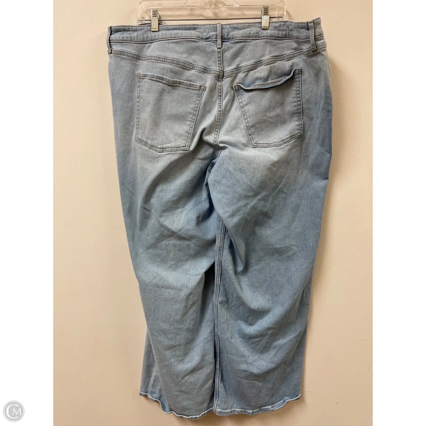 Jeans Skinny By Old Navy In Black Denim, Size: 22