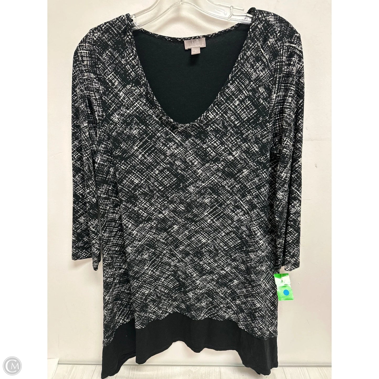 Tunic Long Sleeve By J. Jill In Black, Size: S
