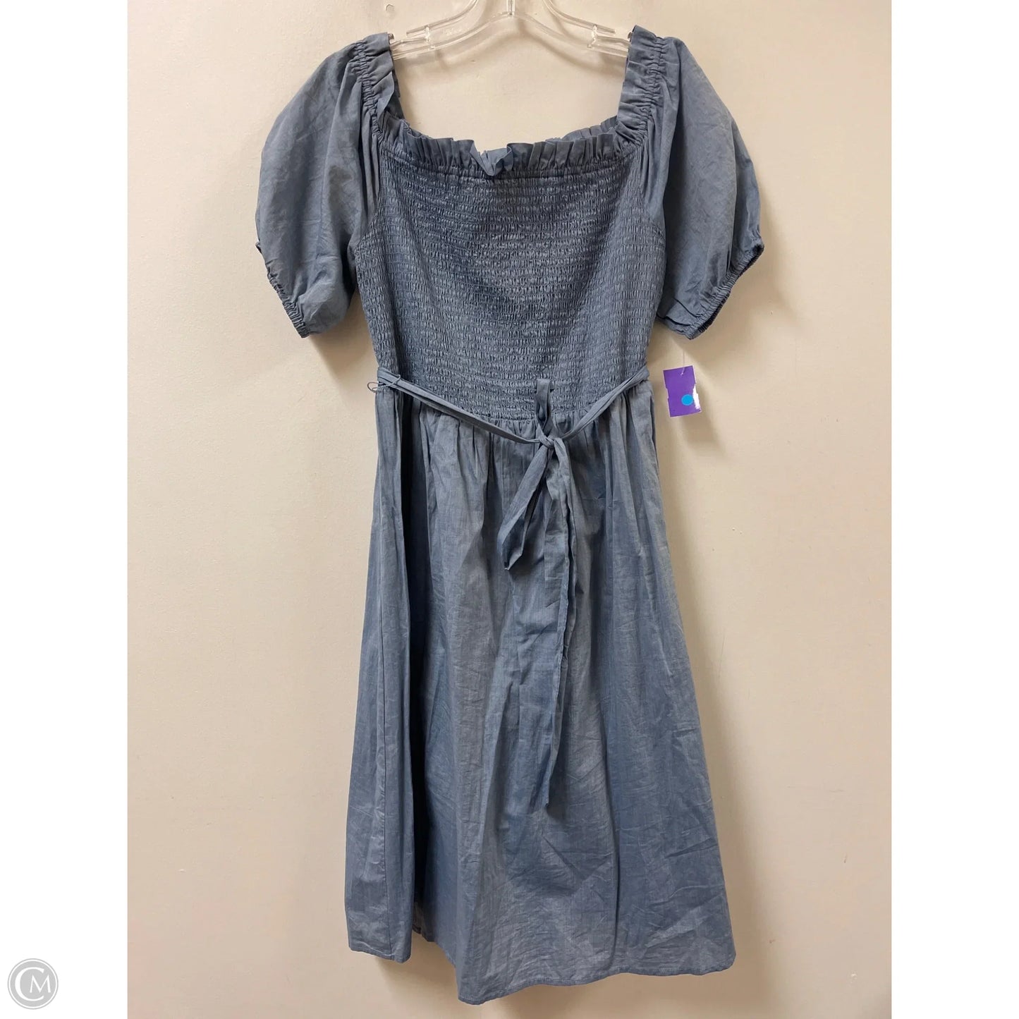 Dress Casual Short By Clothes Mentor In Blue, Size: L