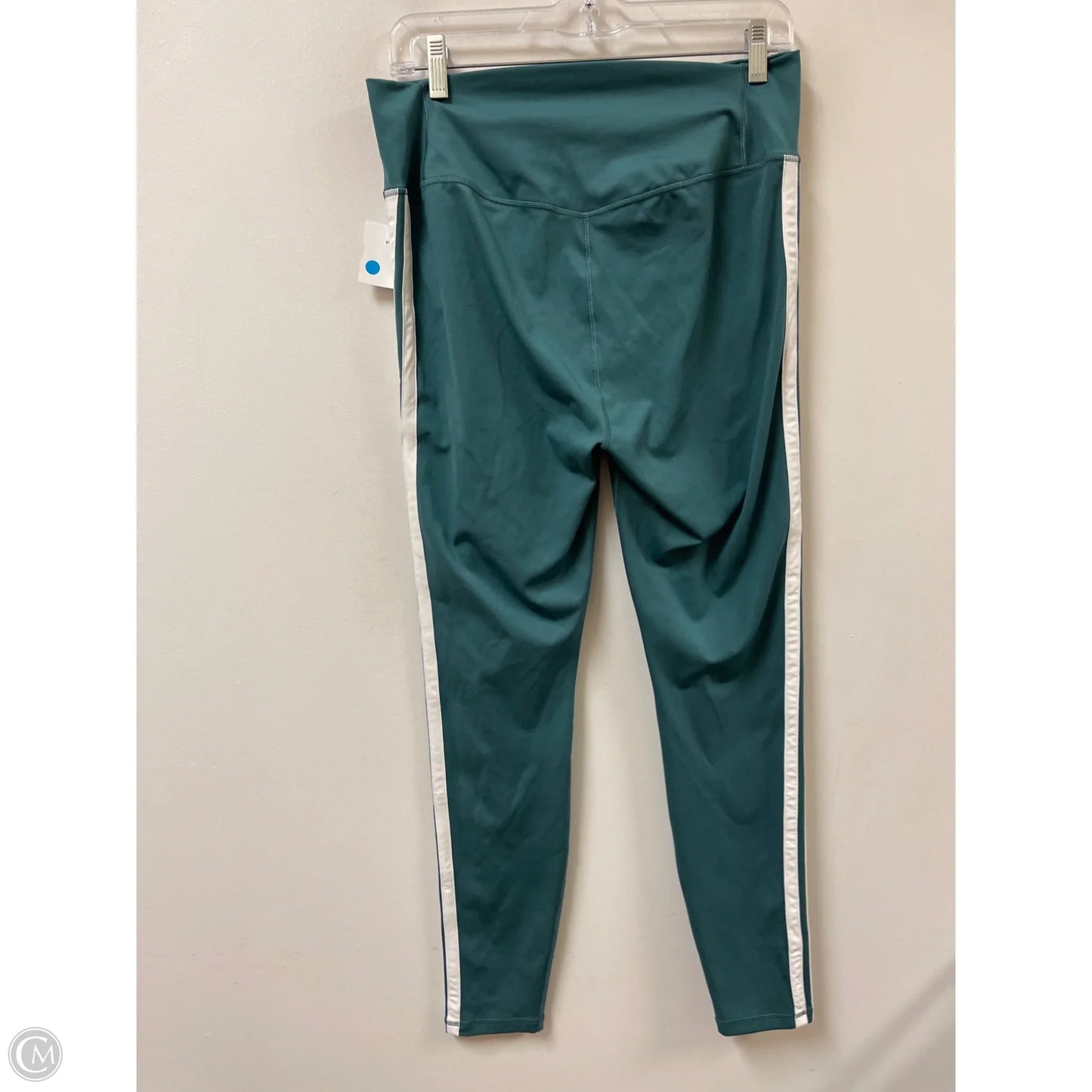 Athletic Leggings By Adidas In Green, Size: Xl
