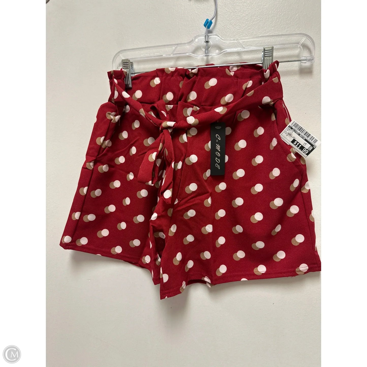 Shorts By Clothes Mentor In Red, Size: 4