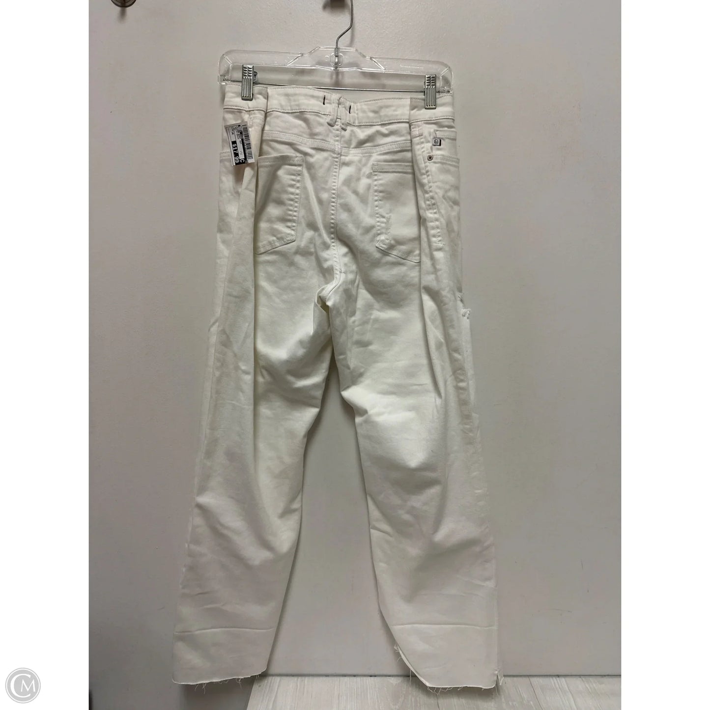 Jeans Boot Cut By Dear John In White Denim, Size: 16