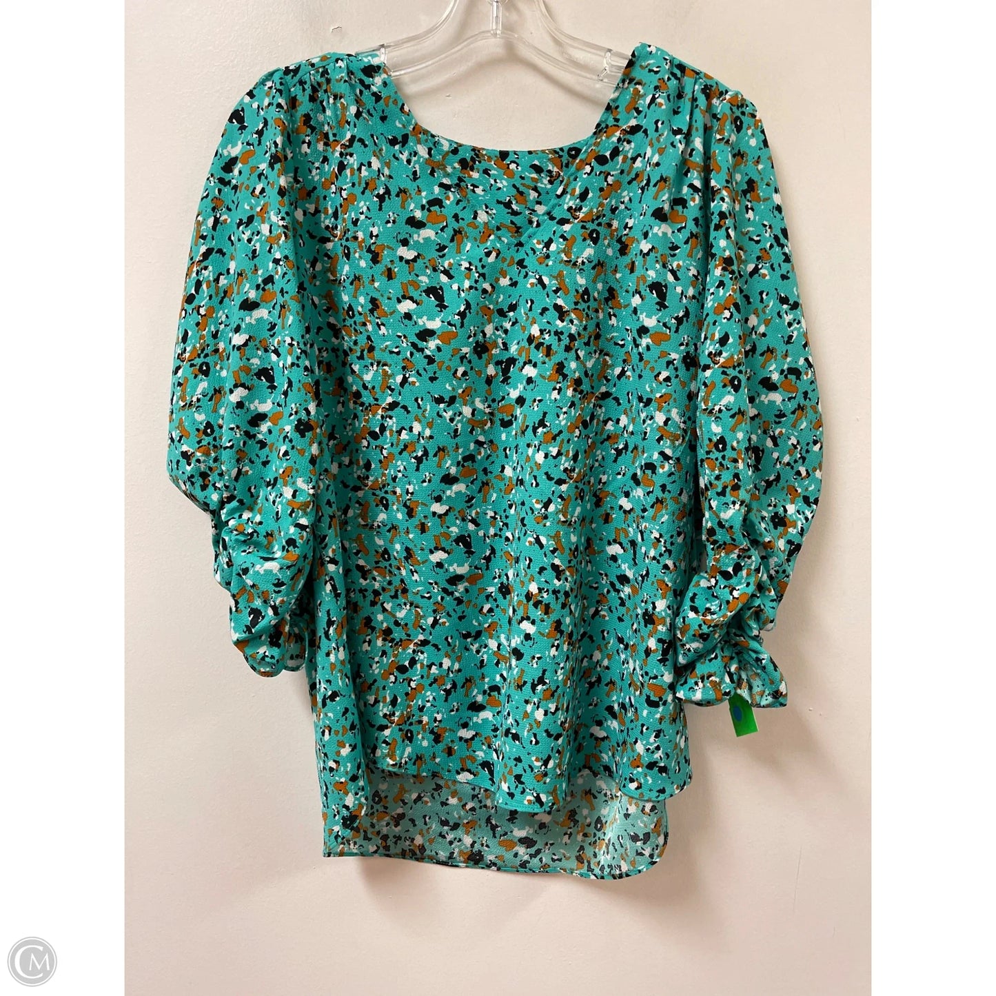 Top Long Sleeve By Joie In Green, Size: M