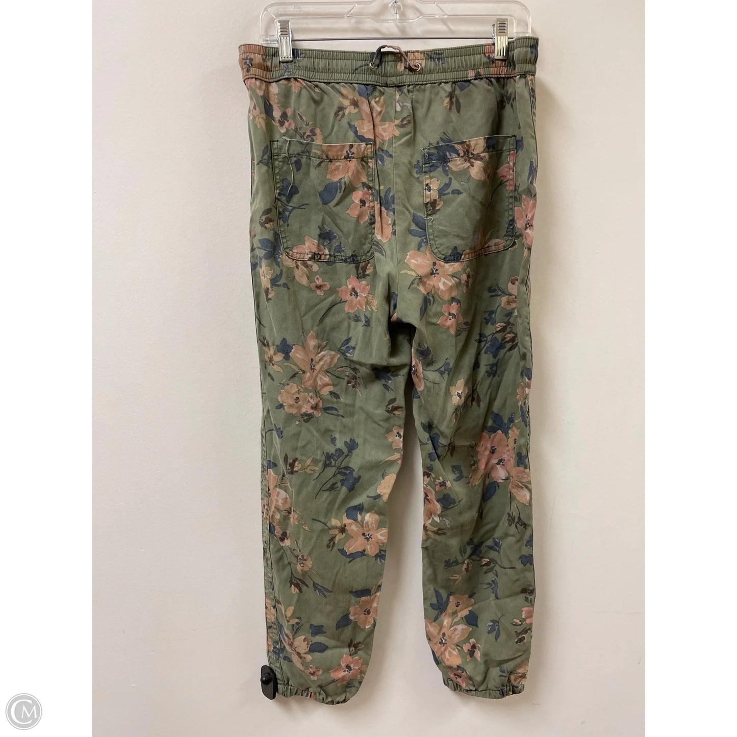 Pants Joggers By Anthropologie In Floral Print, Size: 8