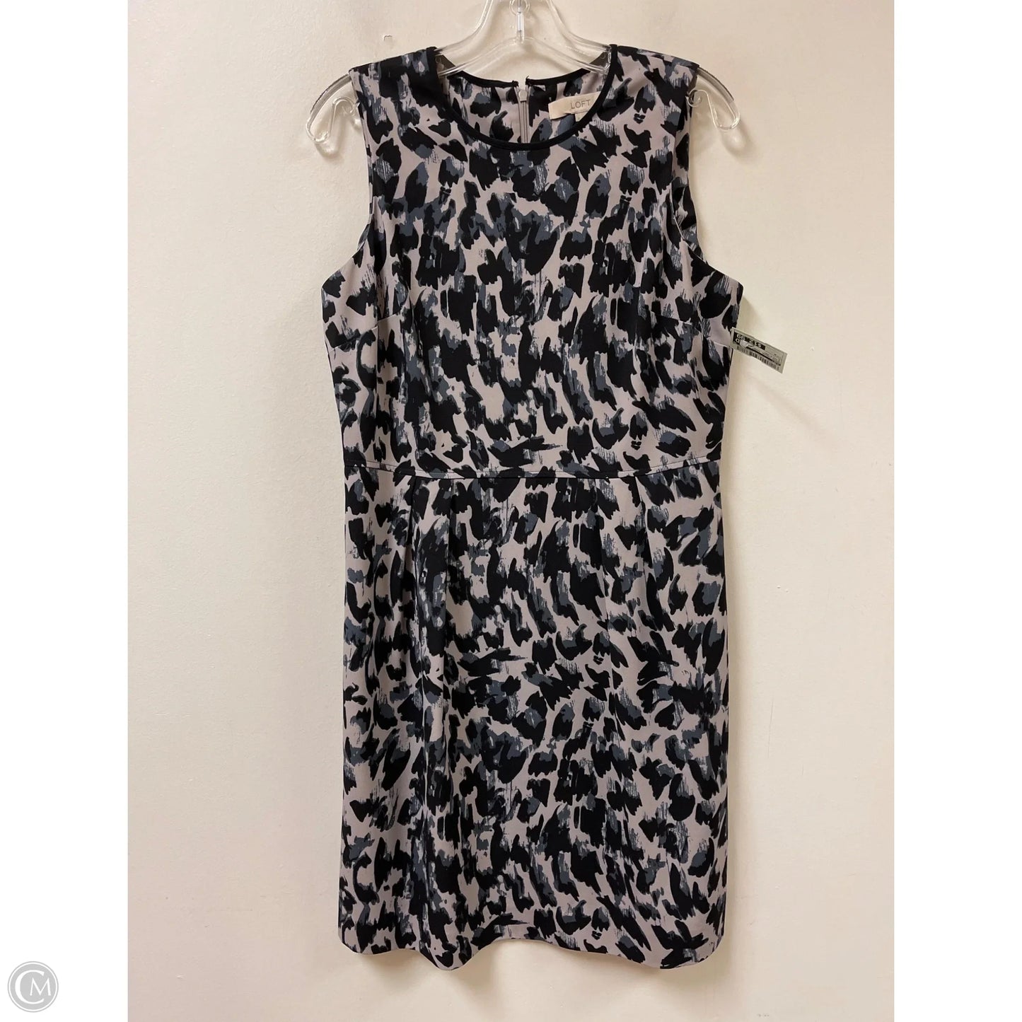 Dress Casual Short By Loft In Black & Grey, Size: M