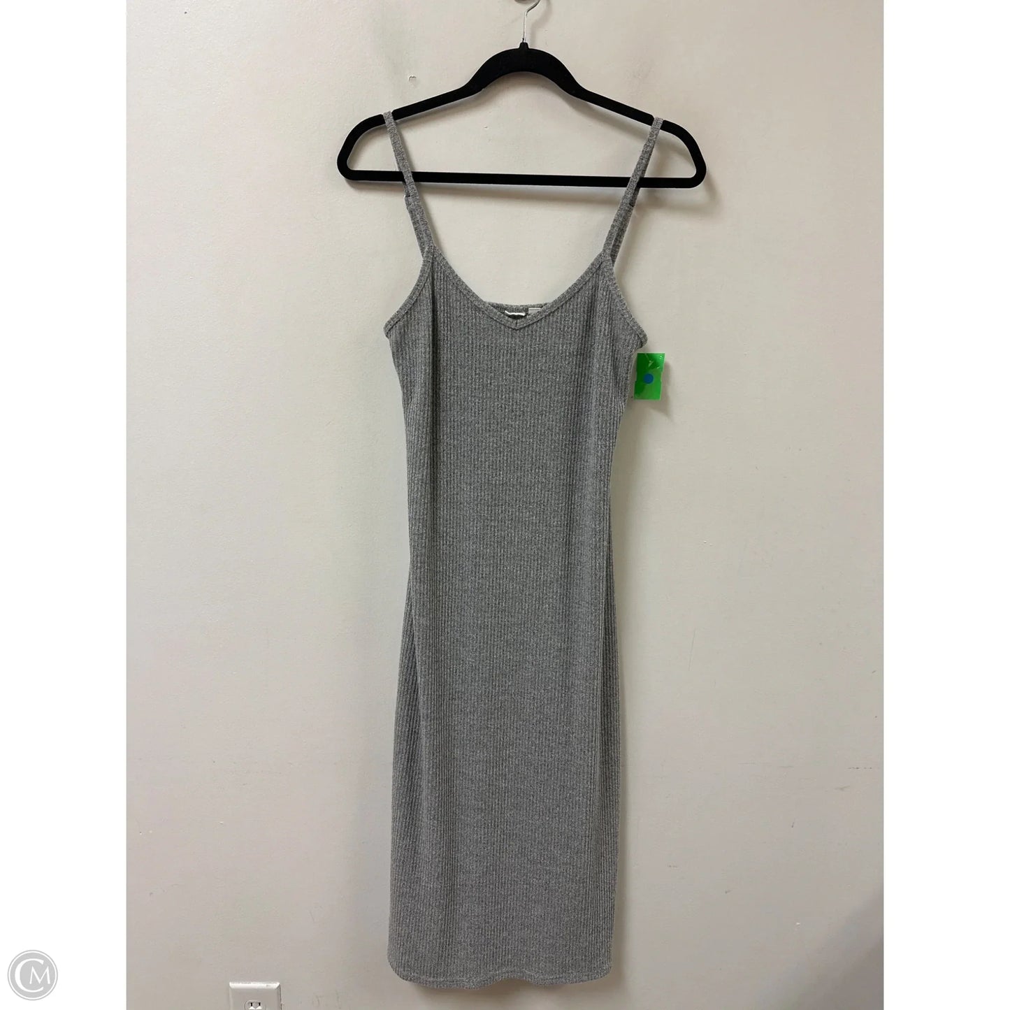 Dress Casual Midi By Gap In Grey, Size: M