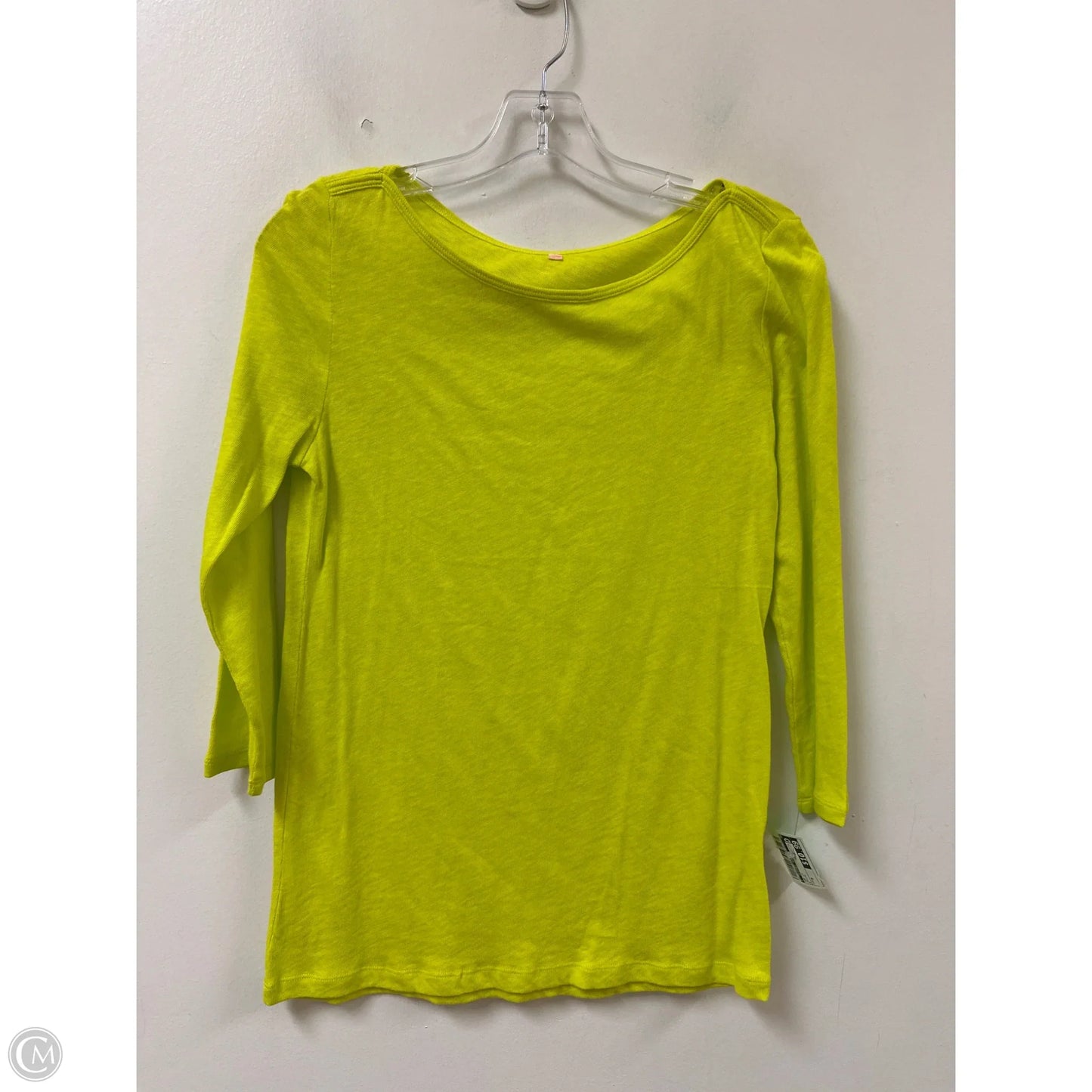 Top Long Sleeve By Clothes Mentor In Yellow, Size: M