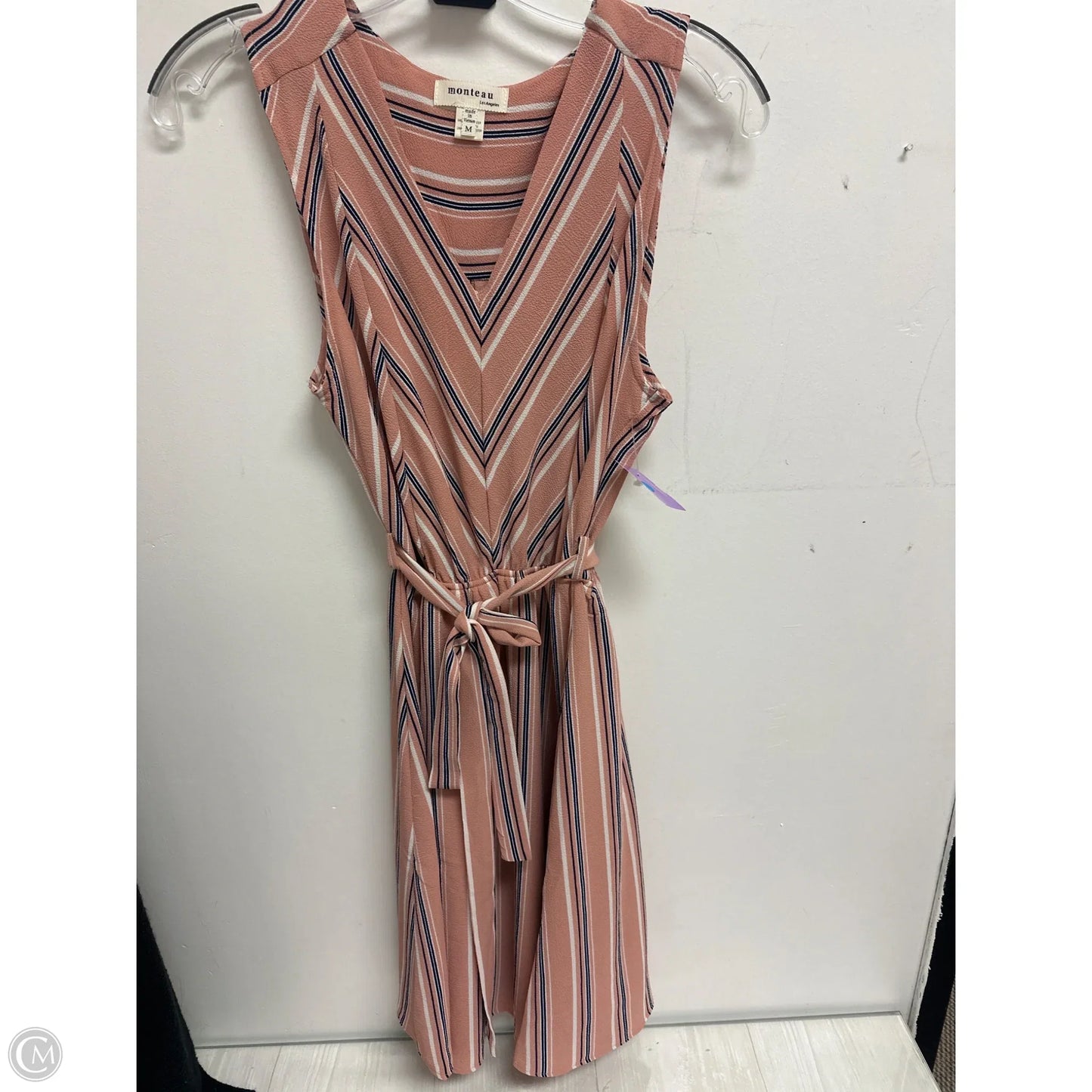 Dress Casual Short By Monteau In Pink, Size: M