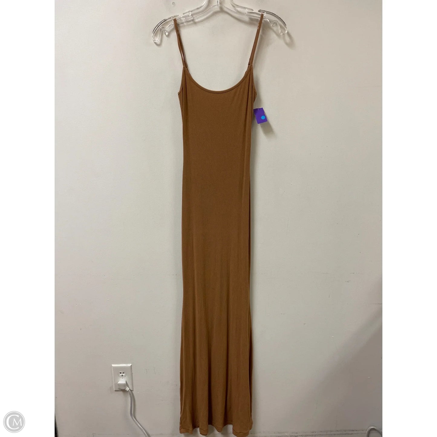 Dress Casual Maxi By Skims In Brown, Size: L