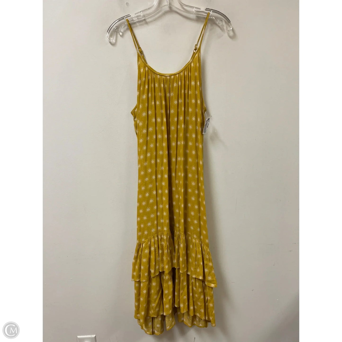Dress Casual Midi By Universal Thread In Yellow, Size: Xs