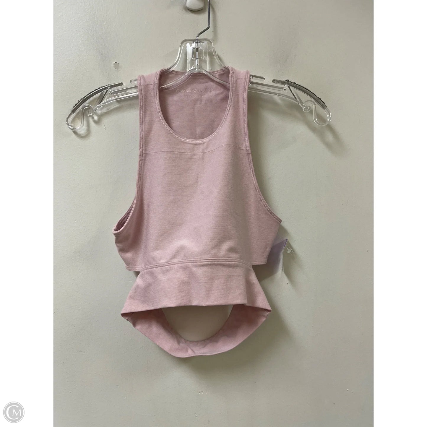 Athletic Bra By Outdoor Voices In Pink, Size: Xs