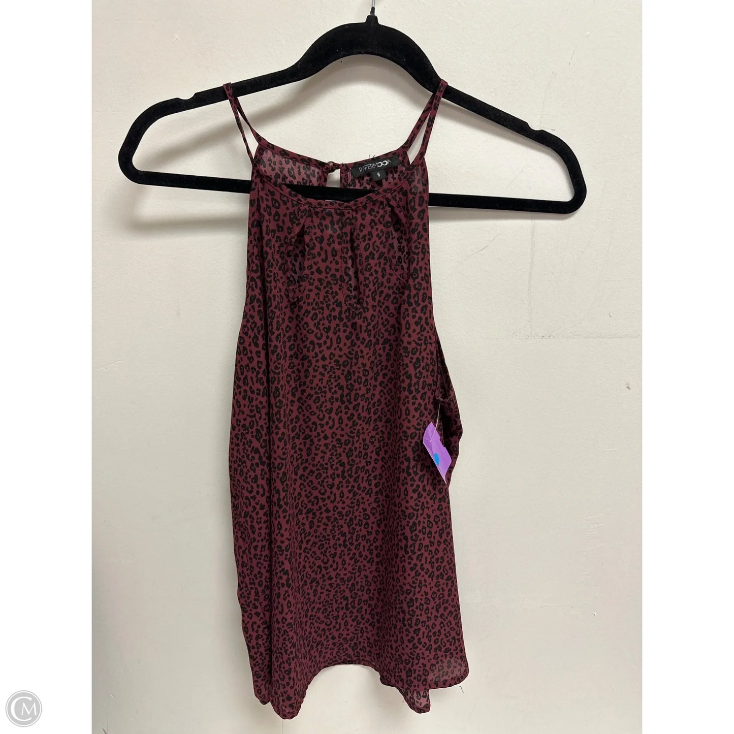 Top Sleeveless By Papermoon In Animal Print, Size: S