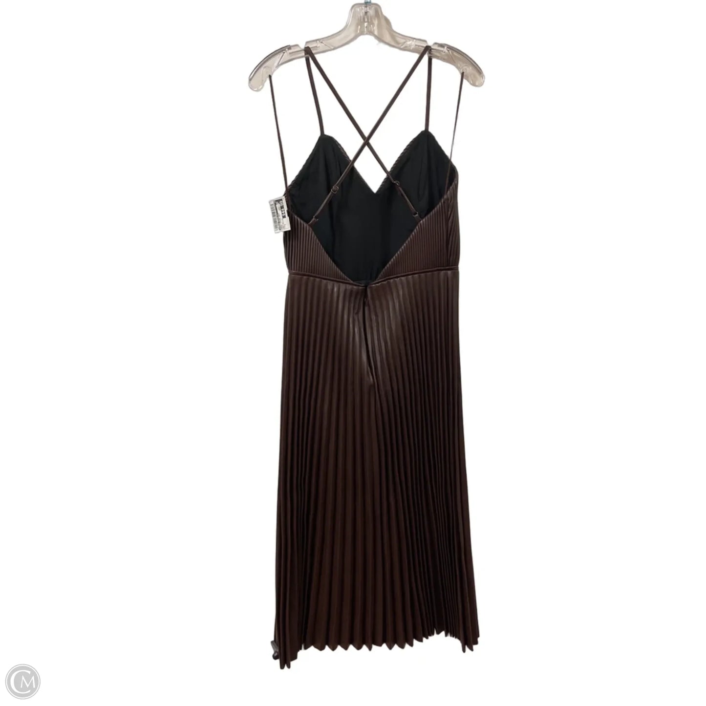 Dress Casual Maxi By Banana Republic In Brown, Size: S