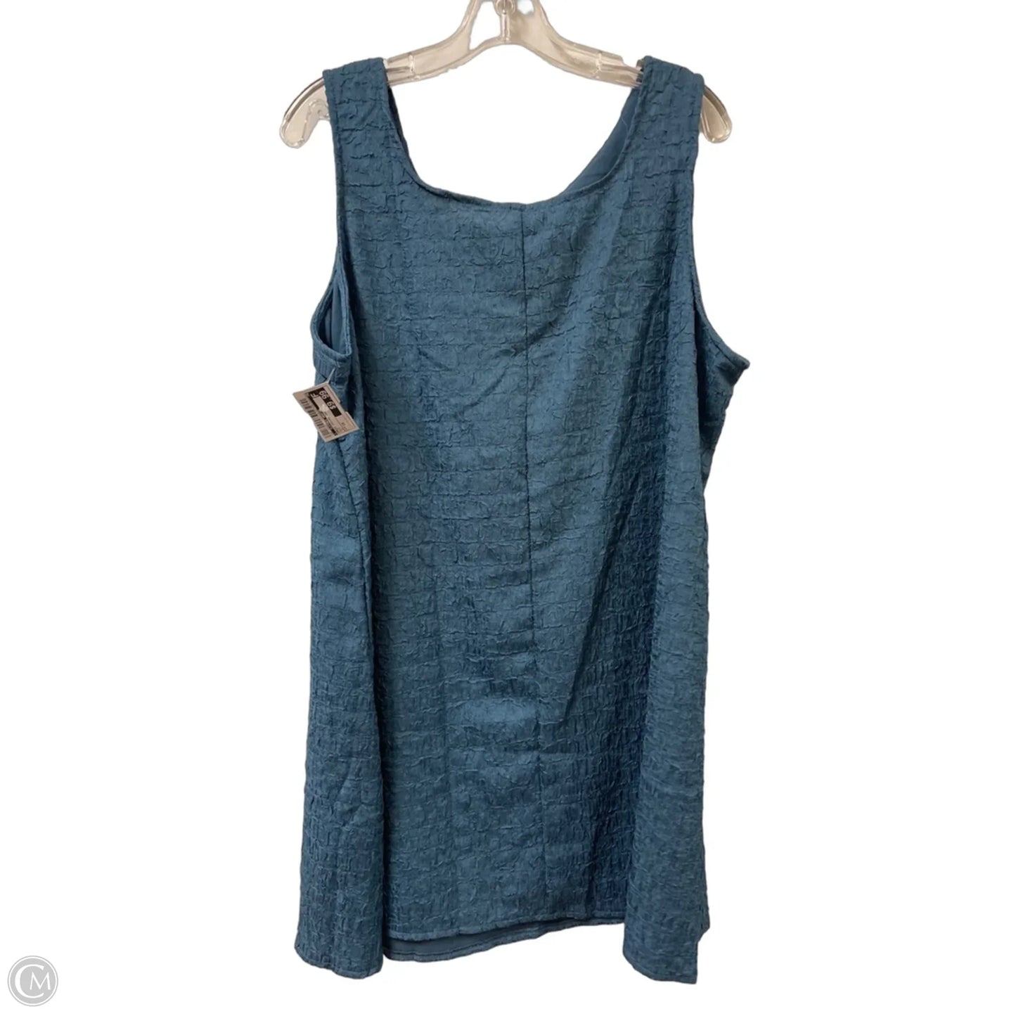 Dress Casual Short By Clothes Mentor In Blue, Size: 1x