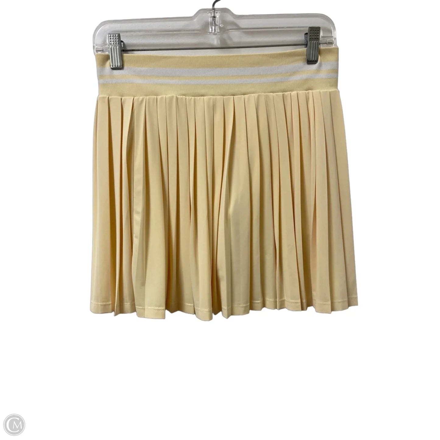 Athletic Skort By Clothes Mentor In Yellow, Size: M