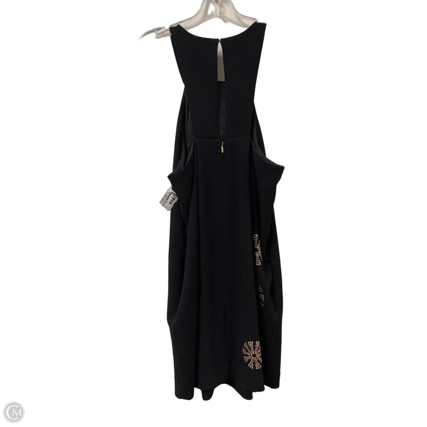 Dress Casual Short By Trina Turk In Black & Gold, Size: S