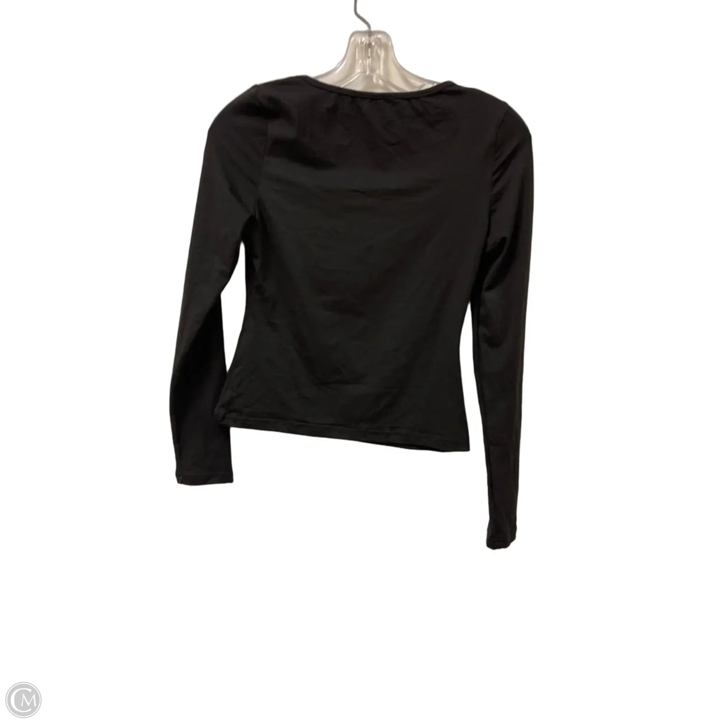 Top Long Sleeve By Shein In Black, Size: S
