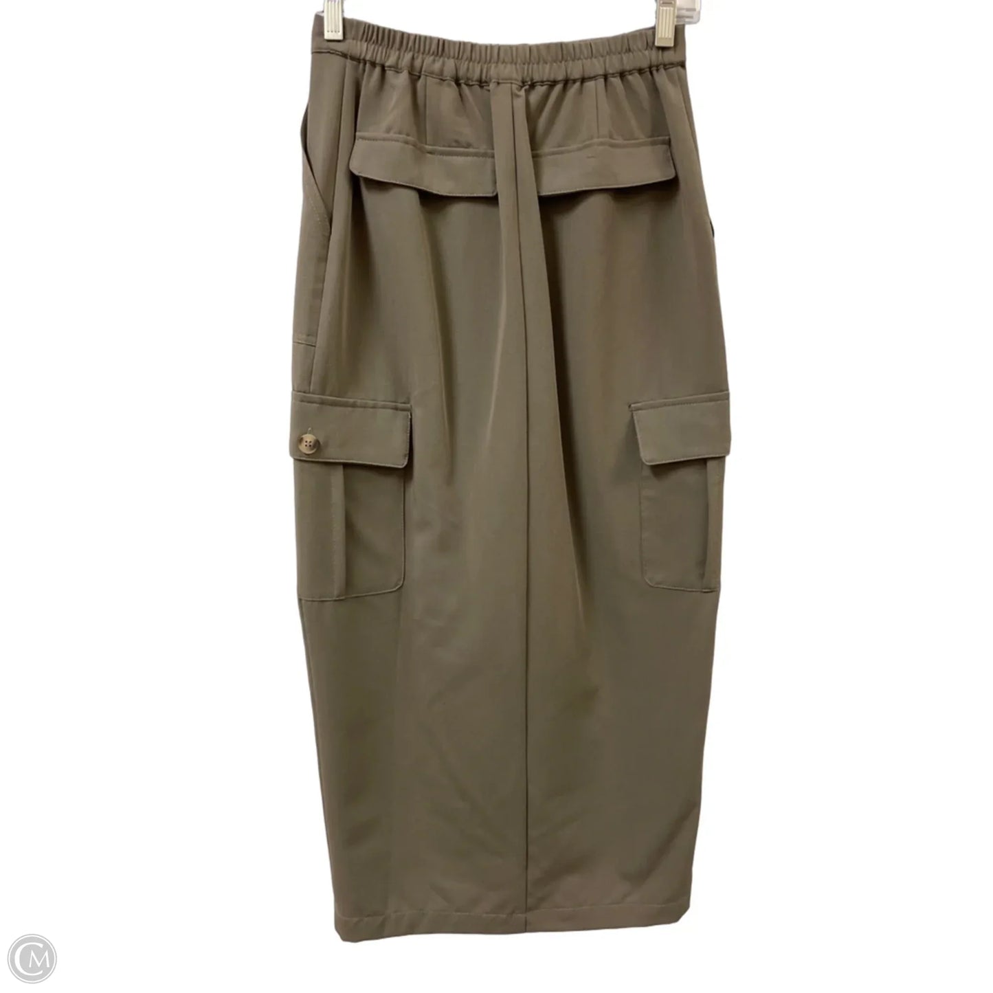 Skirt Midi By Clothes Mentor In Green, Size: 4