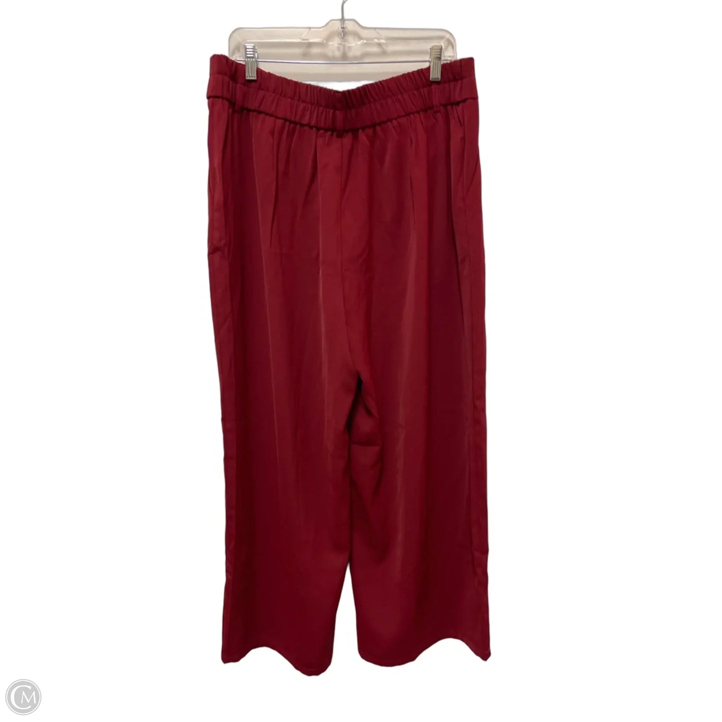 Pants Wide Leg By Btfbm In Red, Size: 18