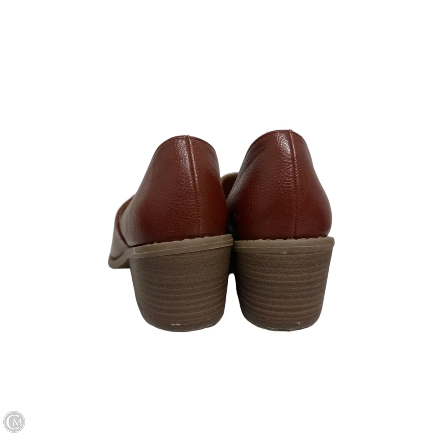 Boots Ankle Heels By Cushionaire In Red, Size: 8.5