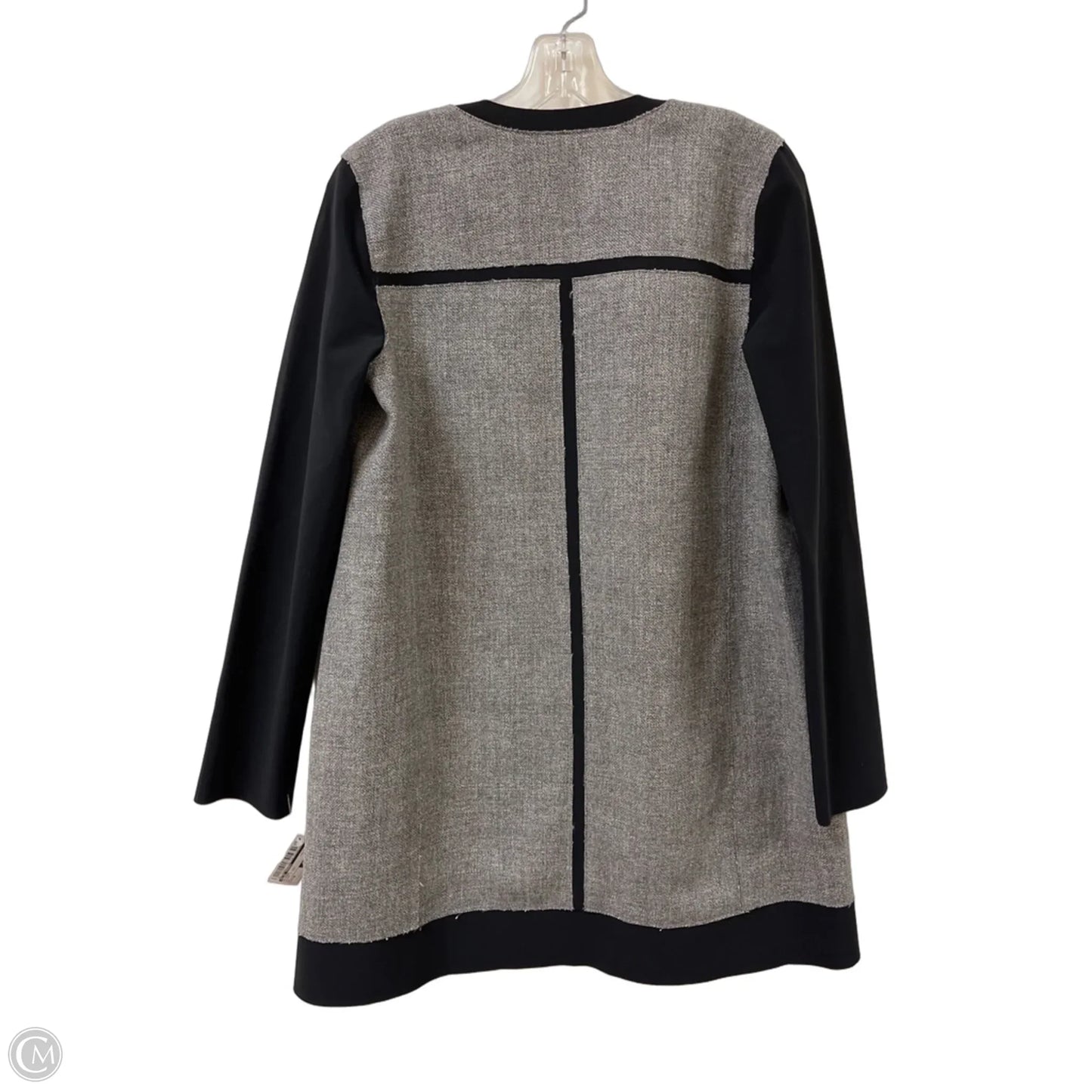 Blazer By Elie Tahari In Black & Grey, Size: M