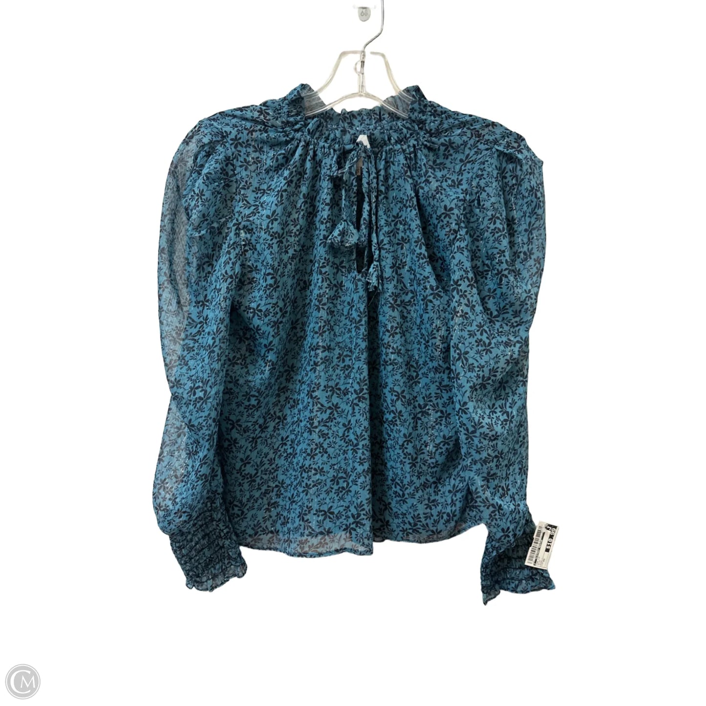 Top Long Sleeve By Clothes Mentor In Blue, Size: Xs