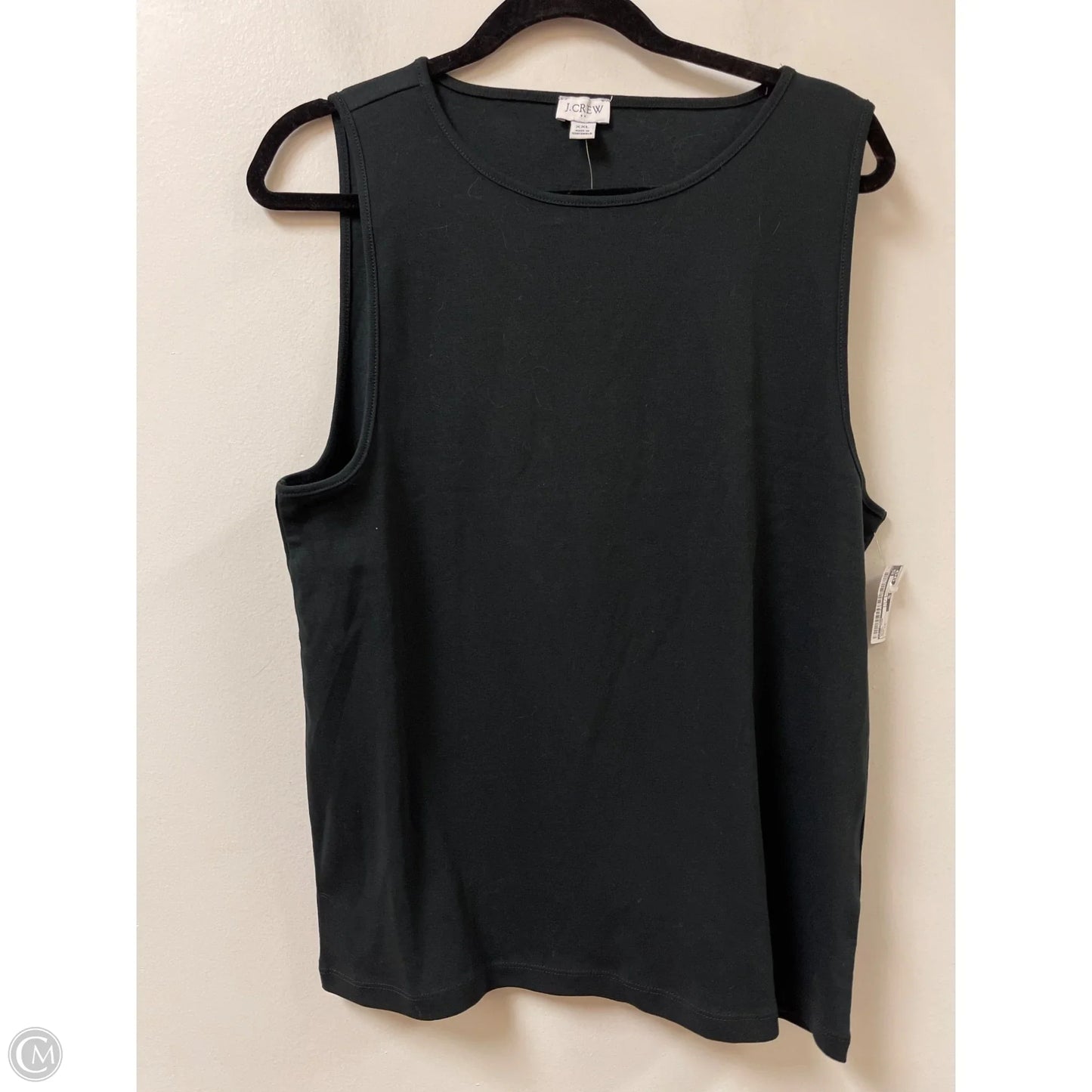 Tank Top By J. Crew In Black, Size: 1x