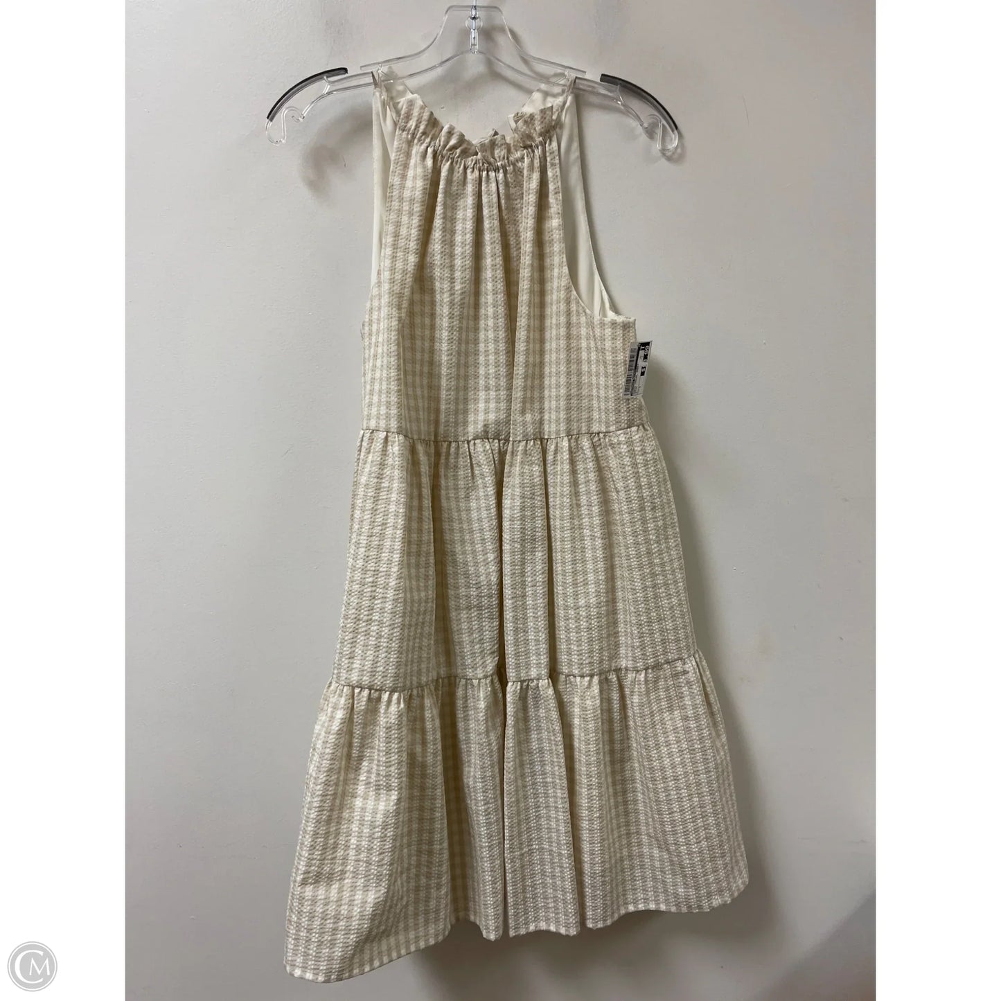 Dress Casual Short By Antonio Melani In Cream, Size: S