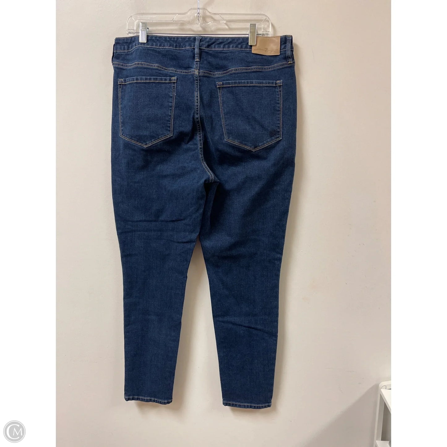 Jeans Skinny By Seven 7 In Blue Denim, Size: 16