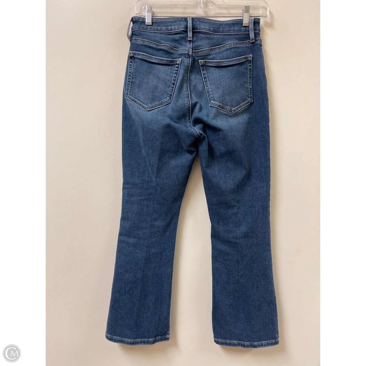 Jeans Cropped By Loft In Blue Denim, Size: 0