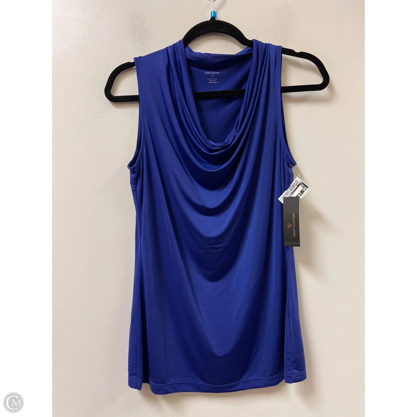 Top Sleeveless By Worthington In Purple, Size: S