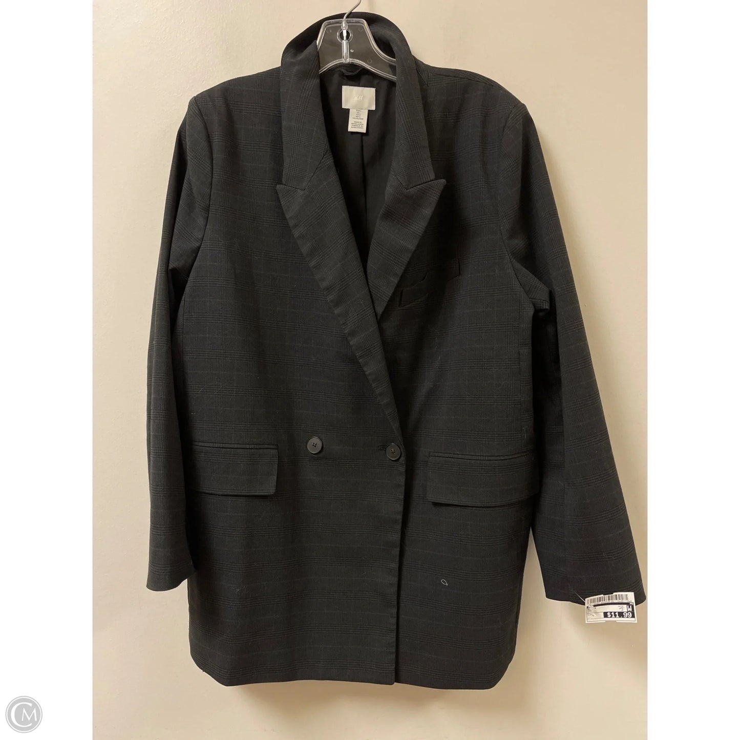 Blazer By H&m In Grey, Size: L